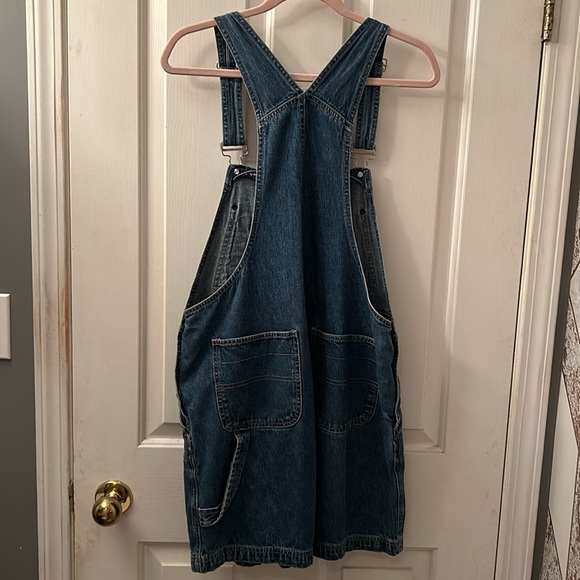 Vintage Bill Blass Denim Overall Shorts - Picture 5 of 5